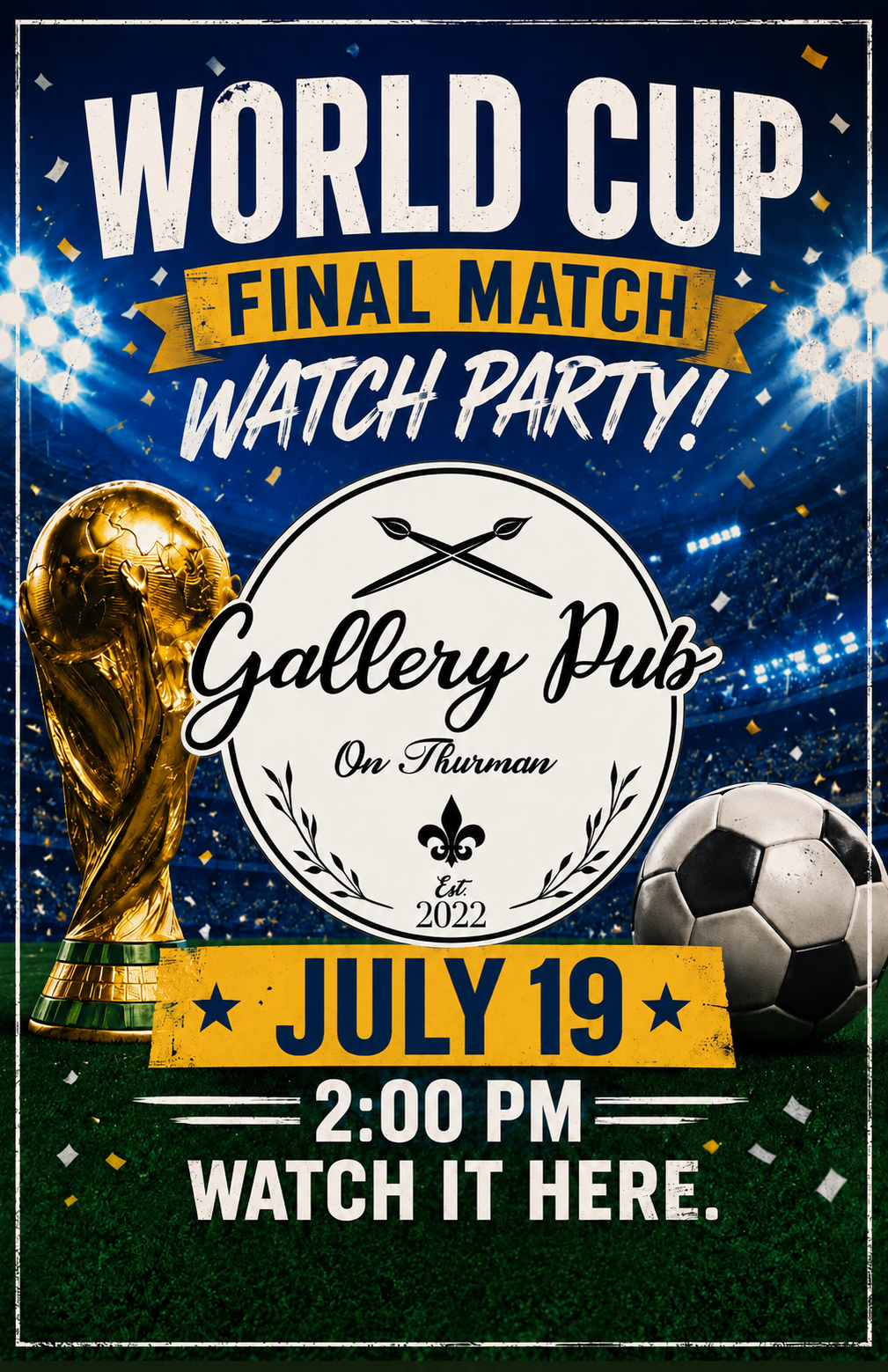 World Cup Final Watch Party